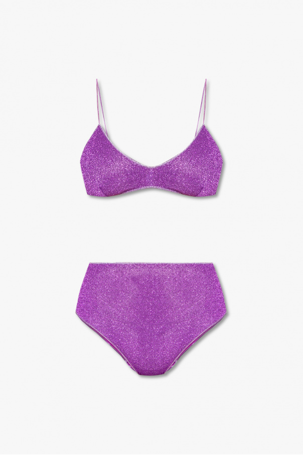 Purple Bikini With Lurex Finish Oseree Vitkac GB